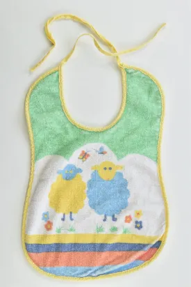 Brand Unknown Vintage Sheep Baby Bib