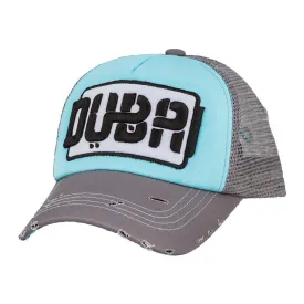 Dubai Brand Gry/Blu/Gry Grey Cap – Caliente Dubai Brand Collection