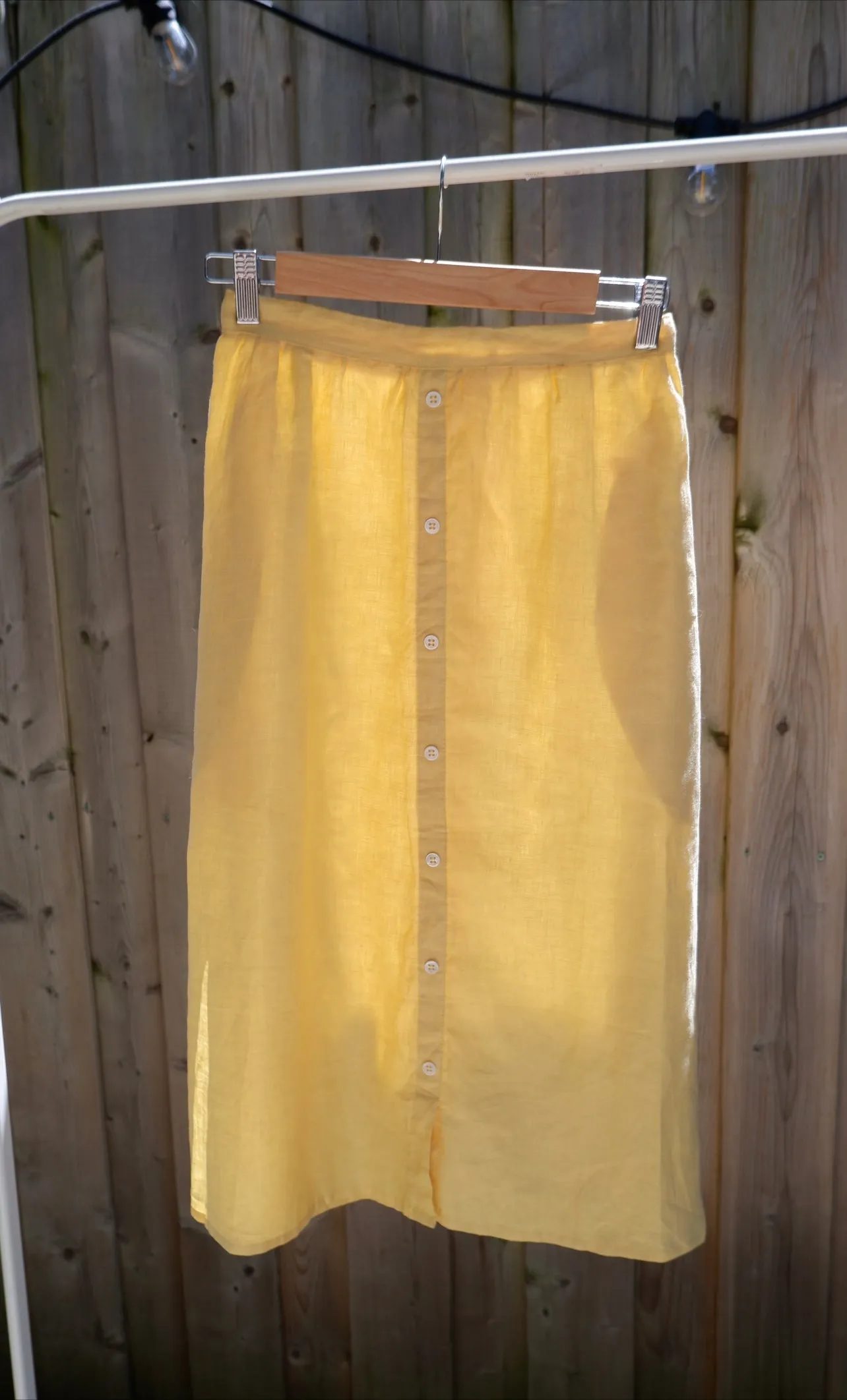 Faithfull the Brand Linen Skirt - 26