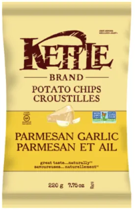 Kettle Brand Potato Chips: Parmesan Garlic