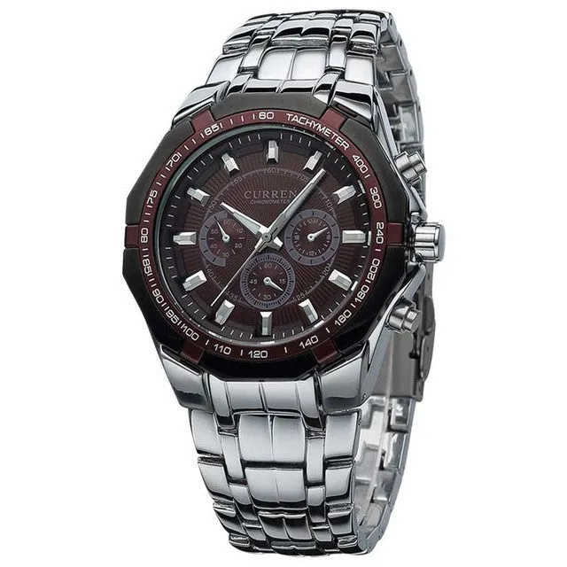 Men Business Watch Curren Brand