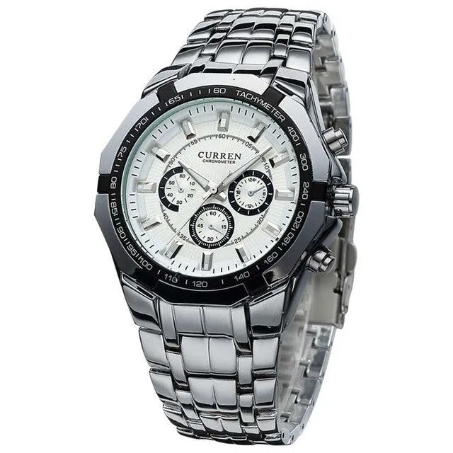 Men Business Watch Curren Brand