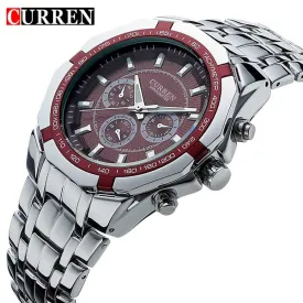 Men Business Watch Curren Brand
