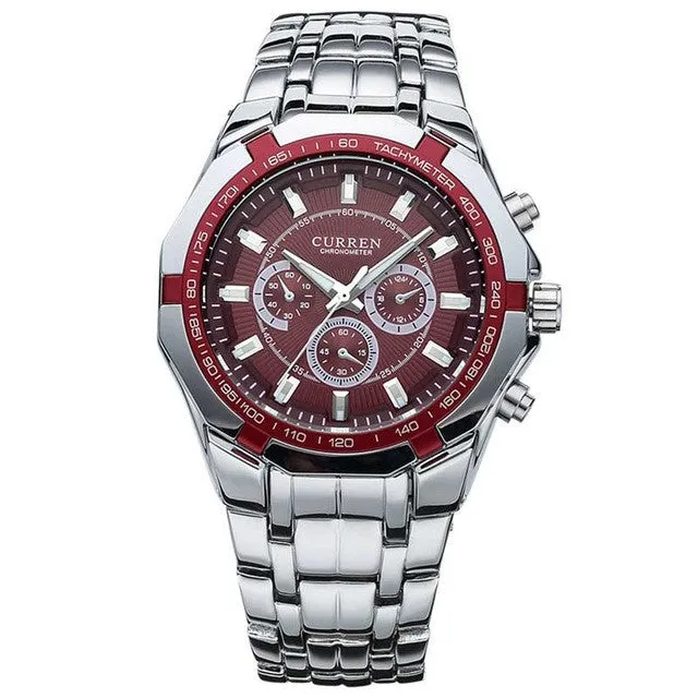 Men Business Watch Curren Brand