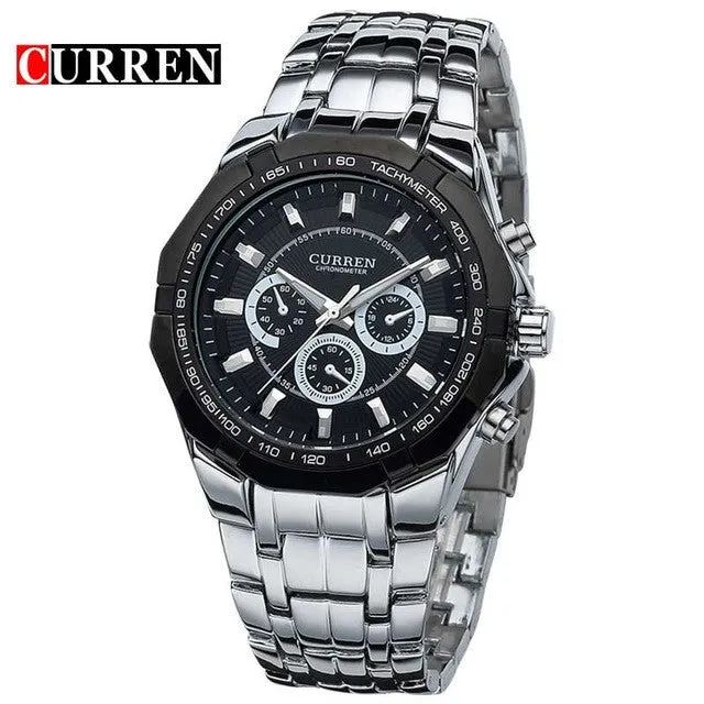 Men Business Watch Curren Brand