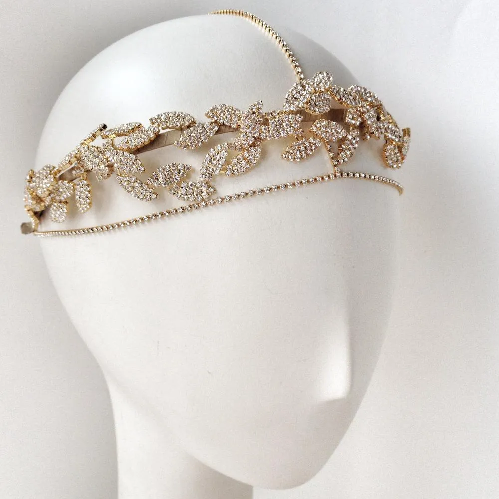 Olive brand crystal headband
