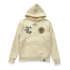 Qualified Brand PATCH Cream HOODIE